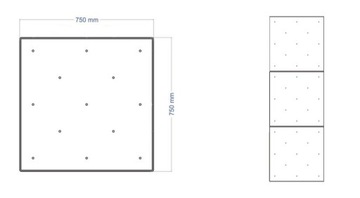 Modułowa ścianka wspinaczkowa