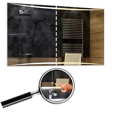 Lustro podświetlane Dual led 80x60cm Wilno+Dotyk