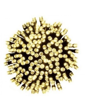 SOPLE ZEWNĘTRZNE 10m 250 LED GĘSTE LAMPKI ŚWIĄTECZNE | CIEPŁE BIAŁE STAŁE