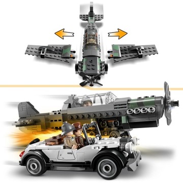 LEGO: Погоня на истребителе Индианы Джонса 77012