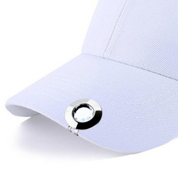 Маркер для мяча для гольфа Зажим для шляпы для гольфа Зажим для шляпы из нержавеющей стали