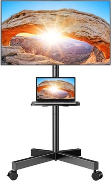 RUCHOMY STOJAK POD TELEWIZOR MONITOR TV 23-60