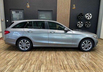 Mercedes Klasa C W205 Kombi 200 BlueTEC 136KM 2015 Mercedes-Benz Klasa C AUTOMAT gwarancja bezwypadkowy NAVI hak SKORA, zdjęcie 5