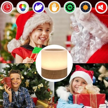 СВЕТОДИОДНЫЙ НОЧНИК С ДИСТАНЦИОННЫМ УПРАВЛЕНИЕМ, РЕГУЛИРОВКА, 7 ЦВЕТОВ, ЗАРЯЖКА ЧЕРЕЗ USB