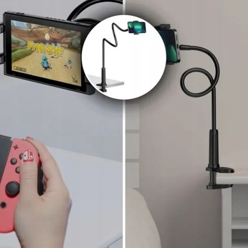 ДЕРЖАТЕЛЬ ДЛЯ ТЕЛЕФОНА НАСТОЛЬНАЯ ПОДСТАВКА ГИБКИЙ ШТАТИВ ДЛЯ КУХНИ