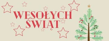 Рождественское украшение на дверной хромированной ручке-вешалке.