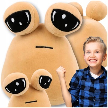 DUZY ROZMIAR 35CM ALIEN KOSMITA POU MASKOTKA PLUSZAK PODUSZKA ZIEMNIAK