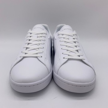 Buty damskie białe sneakersy Lacoste Carnaby Pro BL 23 1 SFA rozmiar 39,5