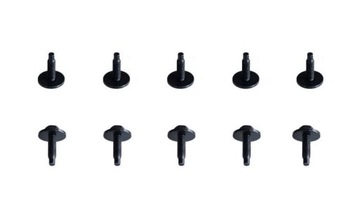 10 шт. ЧЕРНЫЙ ВИНТ M6 x 24 С ШАЙБОЙ, КРЕПЕЖНЫЙ ВИНТ КРЫШКИ РЕМНЯ