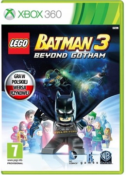 LEGO BATMAN 3 POZA GOTHAM XBOX 360 po Polsku PL Nowa Folia