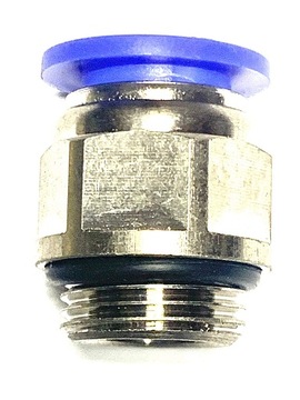 ZŁĄCZKA PROSTA KOŃCÓWKA AUTO GZ 3/8 NA WĄŻ 12mm