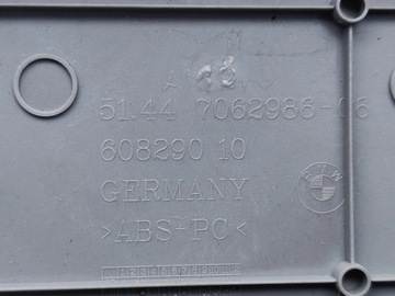 BMW 6 SERIES SVĚTLO SEDADLA PŘEDNÍHO 2004 COUPE 2/3DR 7062986 60829010