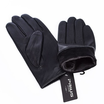 МУЖСКИЕ ЧЕРНЫЕ ИЗОЛИРОВАННЫЕ КОЖАНЫЕ ПЕРЧАТКИ