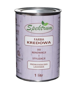 Farba kredowa do renowacji mebli - lawenda -1l