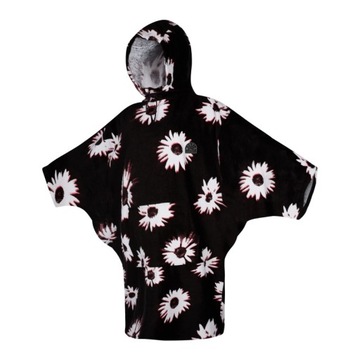 PONCHO MYSTIC damskie Black/white Wake fox WAWA