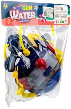 Водяной пистолет SIKAWKA Водный рюкзак Śmigus dyngus ВОДЯНОЙ ПИСТОЛЕТ С РЮКЗАКОМ