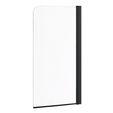 PARAWAN NAWANNOWY CRISTAL 1BL 150x80 CZARNY BLACK