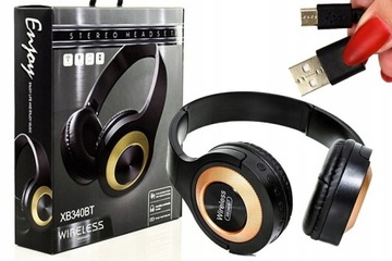 БЕСПРОВОДНЫЕ НАУШНИКИ BLUETOOTH MP3 FM-РАДИО