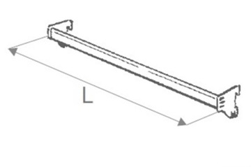 Soti-Line хромированная подвеска, 90 см