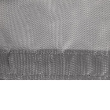 Прямоугольный садовый солнцезащитный крем для водонепроницаемой террасы 3х4м серой