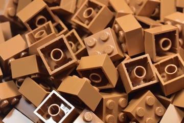 Lego medium nougat klocek 2x2 3003 20szt