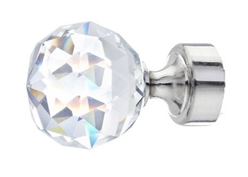 КАРДИНС МЕТАЛЛИЧЕСКИЙ КРИСТАЛЛ ОДИНАРНЫЙ 19мм 100 см