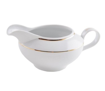 SOSJERKA PORCELANOWA ZŁOTA RITA CHODZIEŻ 400 ML