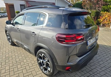Citroen C5 Aircross SUV Facelifting 1.2 PureTech 131KM 2023 Citroen C5 Aircross 1,2 Benzyna 131 KM Automat GWARANCJA Zamiana Zarejestr, zdjęcie 4