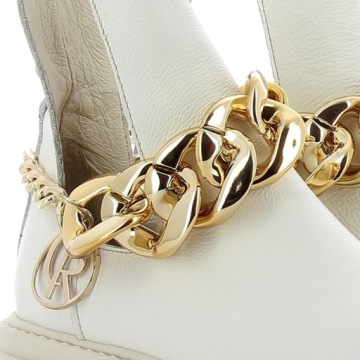 CARINII B7257 TRAPERS TRAPERS КОЖА БЕЖЕВАЯ КОЖА 39