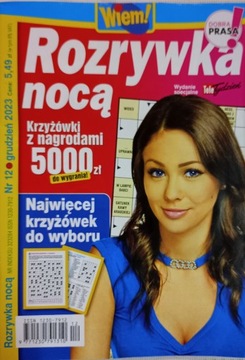 ROZRYWKA NOCĄ 12/2023 KRZYŻÓWKI WIEM