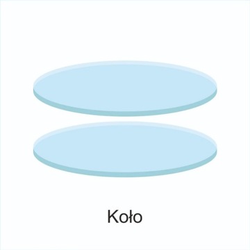 Dysk do tynkowania tortu 23cm (koło) 2szt