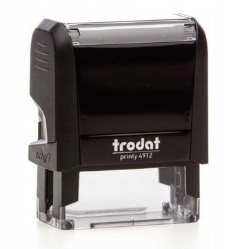 PIECZĄTKA TRODAT PRINTY 4912 CZARNA +PROJEKT GUMKI