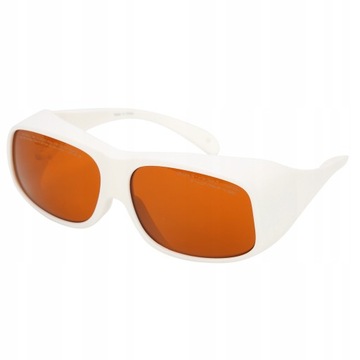 OKULARY OCHRONNE LASER 1064NM 532NM BIAŁY