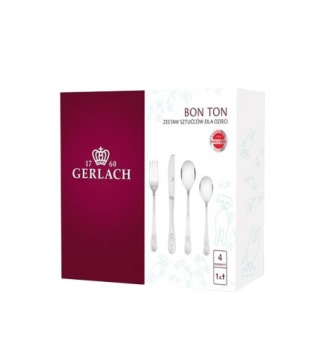 GERLACH BON TON DOGS СТОЛОВЫЕ ПРИБОРЫ 4 ПРЕДМЕТА