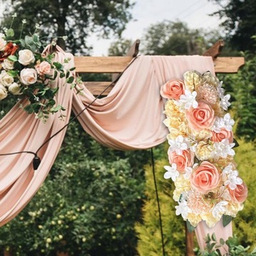 Цветы Свадебные настенные панели Желтый Розовый Белый