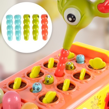 ОБРАЗОВАТЕЛЬНЫЙ СОРТИРОВЩИК АВТОБУСОВ МОНТЕССОРИ CULMULARS Ловит червячные блоки