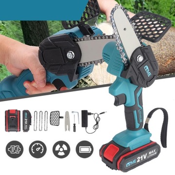 АККУМУЛЯТОРНАЯ МИНИ-ЦЕПНАЯ ПИЛА ДЛЯ ДОМАШНЕГО ИСПОЛЬЗОВАНИЯ ДЛЯ РЕЗКИ ДРЕВЕСИНЫ 200ВТ