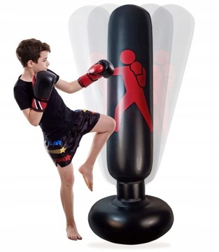 ДЕТСКИЙ БОКСЕРСКИЙ МЕШОК + НАСОСНЫЕ ПЕРЧАТКИ