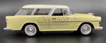 Chevrolet Bel Air Nomad 1955 года, масштаб 1:24, Motormax 73248