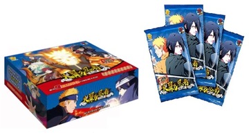 Karty Naruto Boostery Kart Do Gry w Wojne Kolekcja