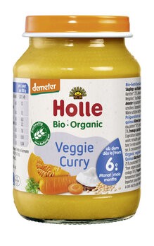Holle vege curry 190 gram
