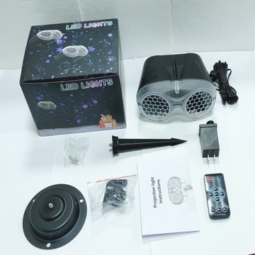 РОЖДЕСТВЕНСКИЙ СВЕТОДИОДНЫЙ ЛАЗЕРНЫЙ ПРОЕКТОР СНЕЖНЫЙ СВЕТ