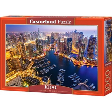 Puzzle 1000 el. Dubai nocą Castor PC-103256