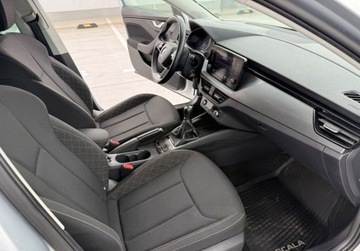 Skoda Scala Hatchback 1.0 TSI 110KM 2021 Skoda Scala salon PL FV VAT 23 gwarancja Ambition Benzyna 110KM, zdjęcie 17
