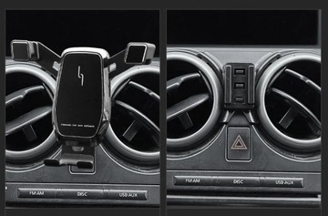 Dla Nissan Qashqai J10 2007-2009 Stylizacja samochodu Uchwyt na telefon komórkowy Nawiew powietrza