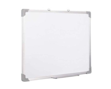 TABLICA MAGNETYCZNA SUCHOŚCIERNA BIAŁA 40 X 60 cm z pisaka i magnesami