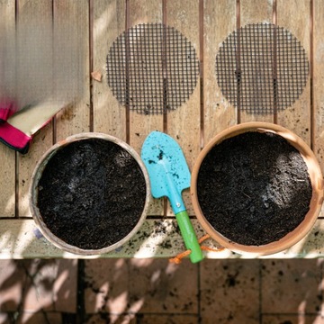 ГОРШКИ С СЕТОЧНЫМ ДНОМ ПОДДОНЫ ДЛЯ РАСТЕНИЙ