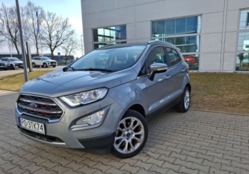 Ford Ecosport II SUV Facelifting 1.0 EcoBoost 125KM 2021 Ford EcoSport 1.0 125KM Titanium Salon PL Klimatyzacja Benzyna 125KM, zdjęcie 1