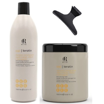 RR KERATIN STAR Szampon 1000ml + Maska 1000ml