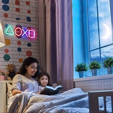 ИГРОВОЙ СВЕТ РЕКЛАМНЫЙ ИГРОВОЙ НЕОНОВЫЙ СВЕТОДИОДНЫЙ СВЕТ РУЧКА 42см ДЛЯ ИГРОВ